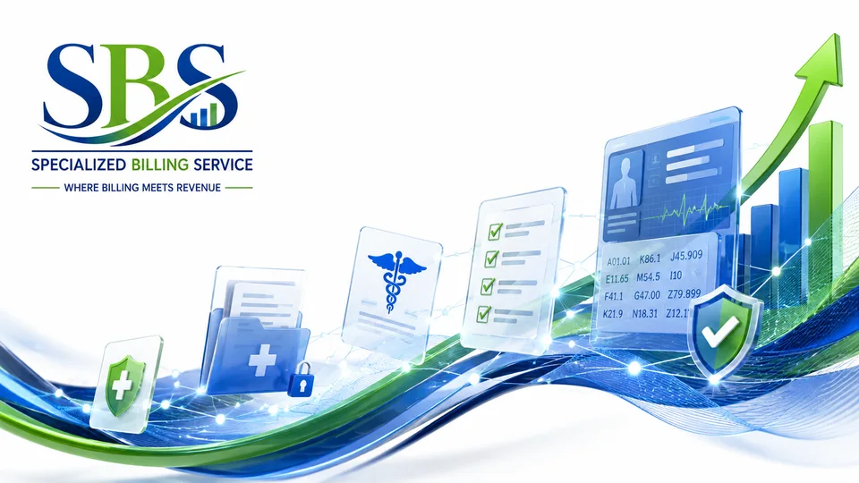 Original SBS revenue cycle brand illustration