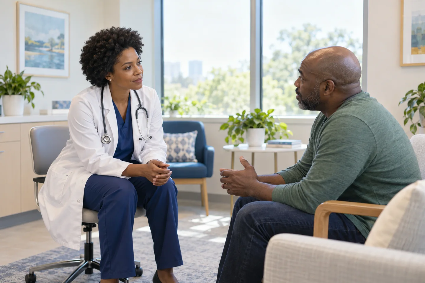 pain management consultation setting